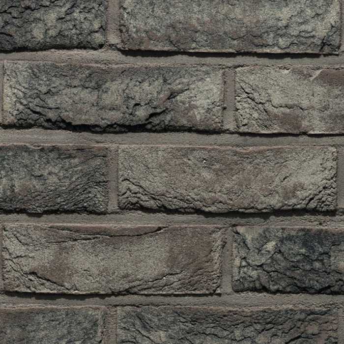 Кирпич Terca Grijs-Zwart облицовочный 215х45-50х65 мм