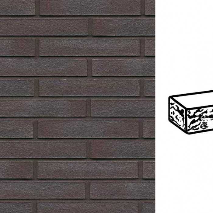 Кирпич клинкерный Muhr 20 Graphitschwarz готик, 240х90х40 мм