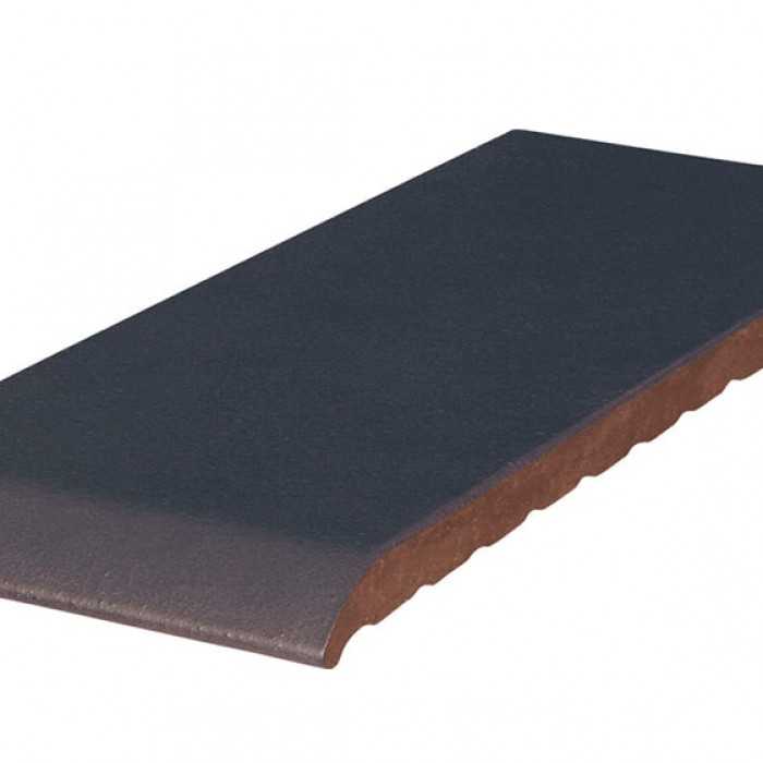 Клинкерный подоконник KING KLINKER 08 Polar night, 310х120х15 мм