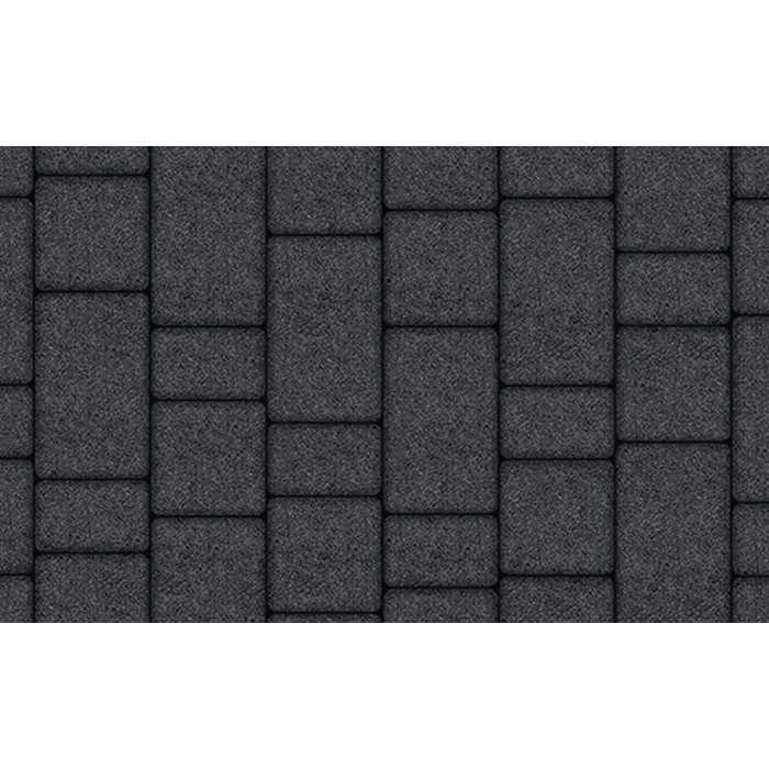 Плитка тротуарная Старый город Б.1.Ф.6см Стоунмикс черный