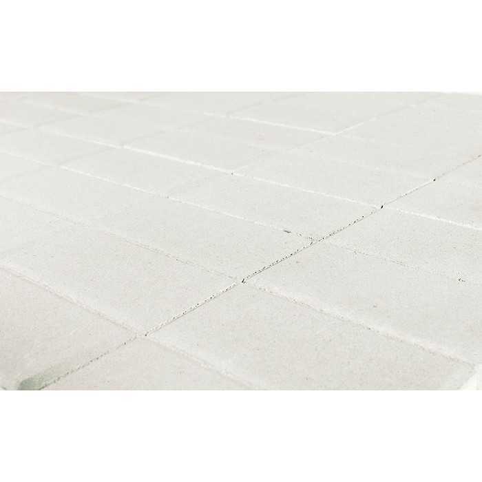 Плитка тротуарная BRAER Сити белый, 300х150х80 мм